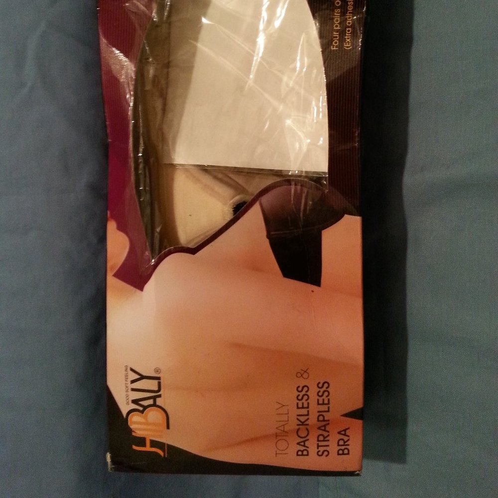 2 HIBALY BRAS TOTALLY BACKLESS & STRAPLESS NEW - Picture 7 of 7